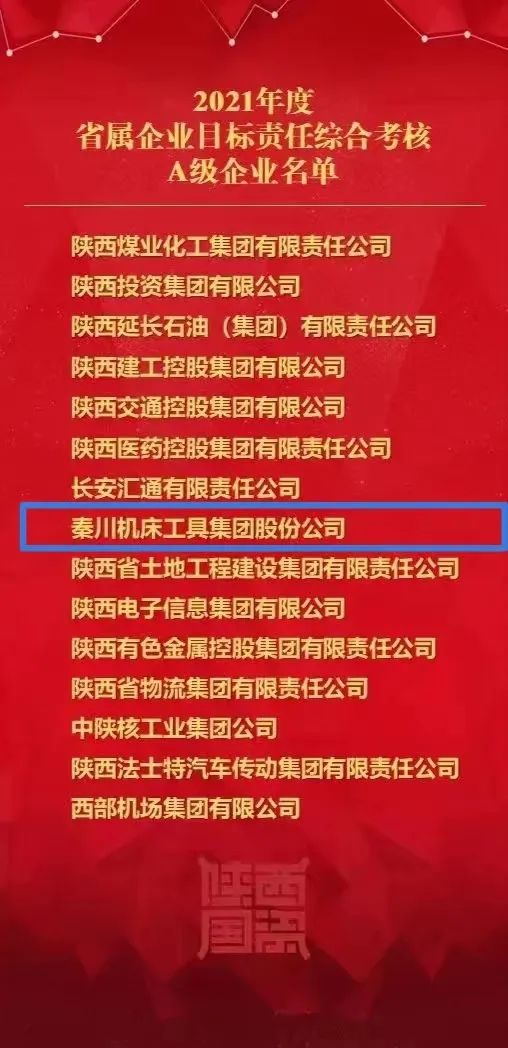 A级企业！