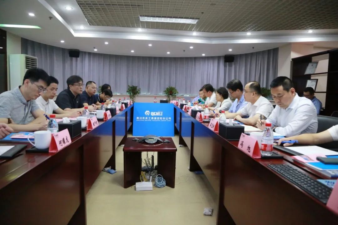 【集团资讯】格力电器副总裁邓晓博一行到访秦川集团
